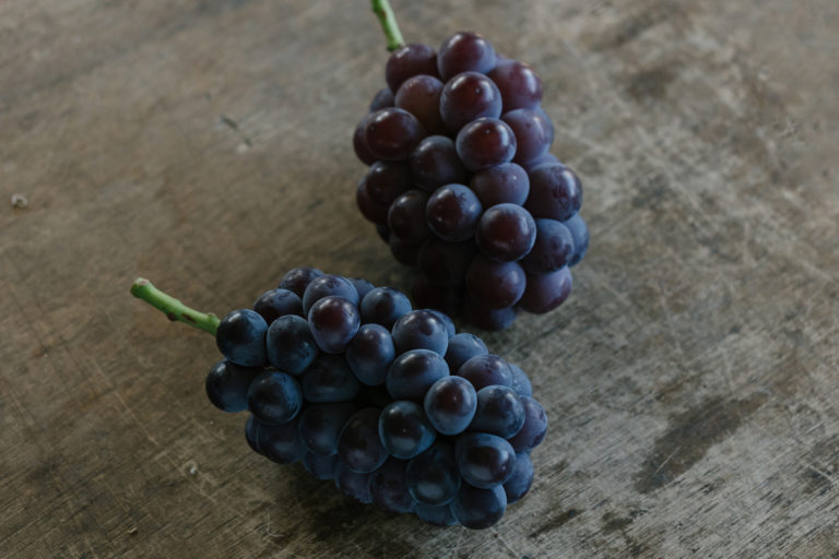 藤稔の種抜き処理をしました。